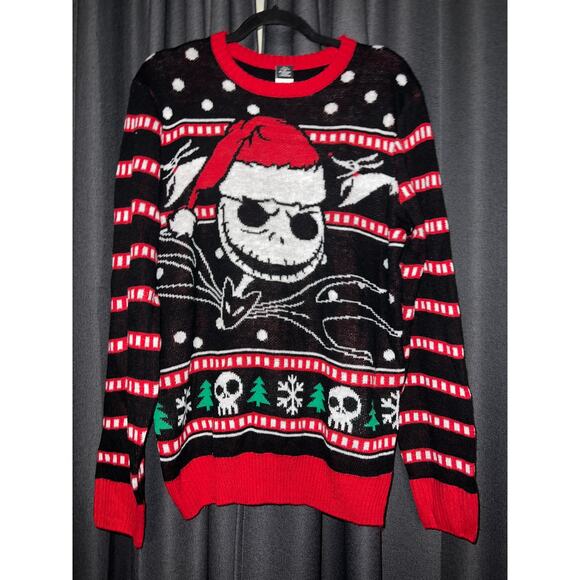 Ugly Christmas Sweater Xmas Size Large Nightmare - Picture 1 of 3